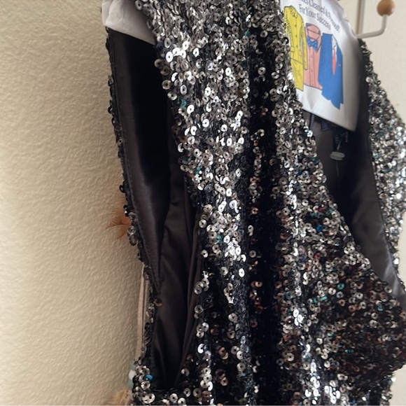 French Connection Sequin Romper - Picture 9 of 13